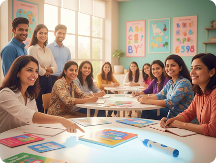 Teacher LMS + Monthly Training